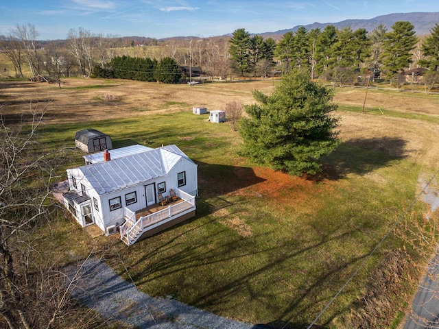4453 Park Way, Elkton, VA 22827 - birds eye view of property featuring a rural view
