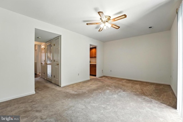 7637 Wankoma Dr, Remington, VA 22734 - unfurnished bedroom with light colored carpet and ensuite bathroom