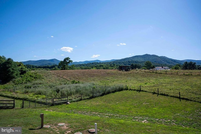 32 Old Hollow Rd, Sperryville, VA 22740 - mountain view featuring a rural view