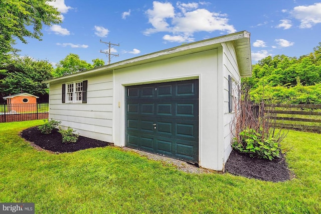  - view of garage