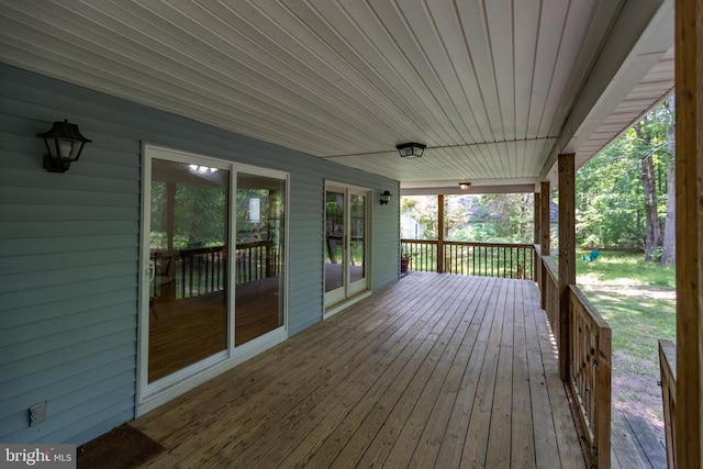 103 Patrick Henry Ct, Locust Grove, VA 22508 - view of wooden deck