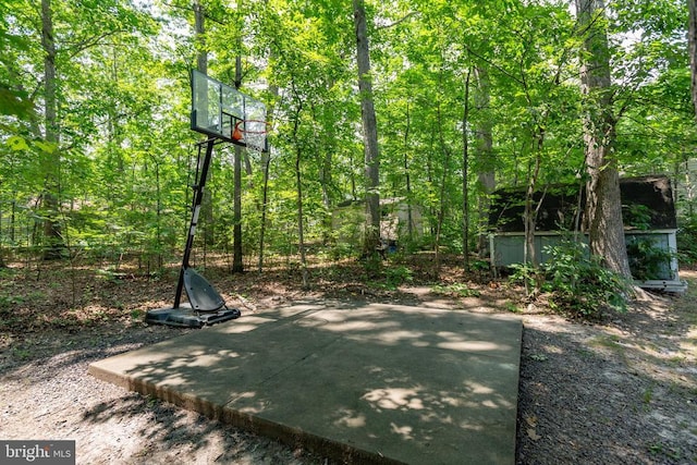 103 Patrick Henry Ct, Locust Grove, VA 22508 - view of yard featuring a forest view