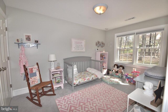  - bedroom with carpet flooring
