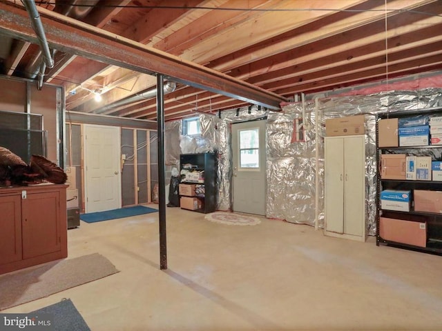  - view of below grade area