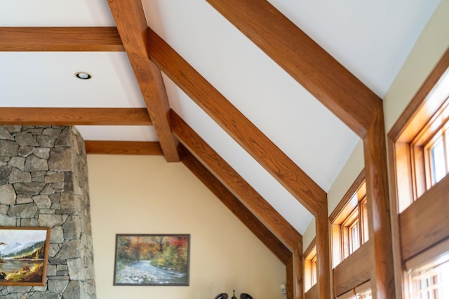 27 Black Walnut Ln, Nellysford, VA 22958 - detailed view of beam ceiling