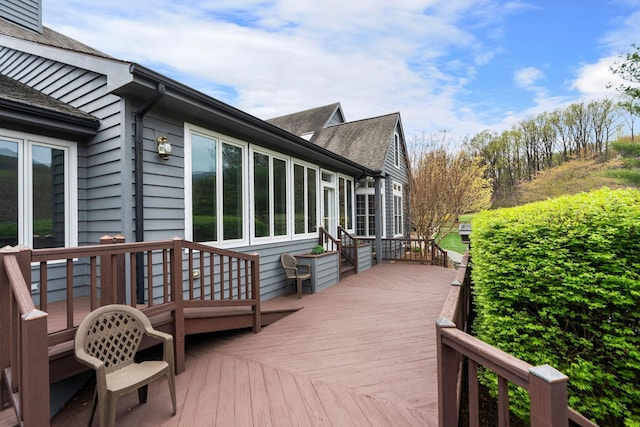27 Black Walnut Ln, Nellysford, VA 22958 - view of wooden terrace