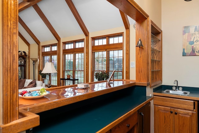 27 Black Walnut Ln, Nellysford, VA 22958 - home office with bar with sink