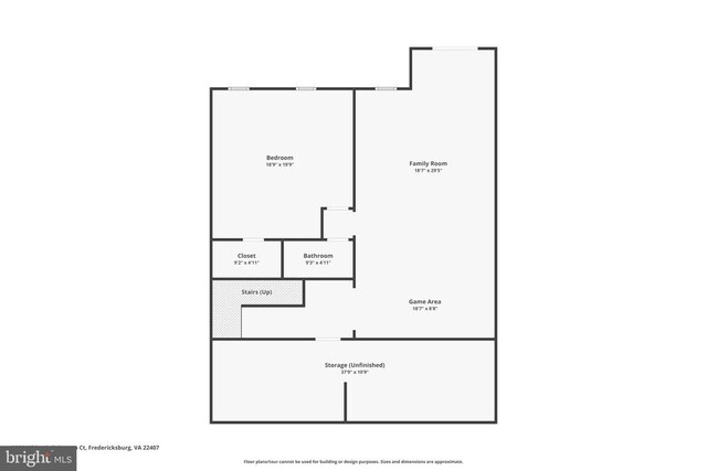 9822 White Oak Swamp Ct, Fredericksburg, VA 22407 - room layout
