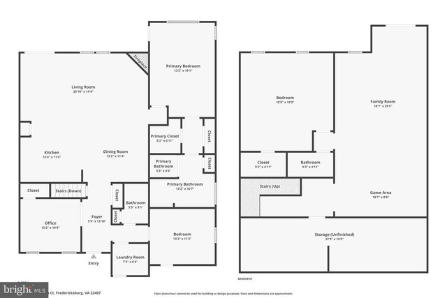 9822 White Oak Swamp Ct, Fredericksburg, VA 22407 - floor plan / room layout