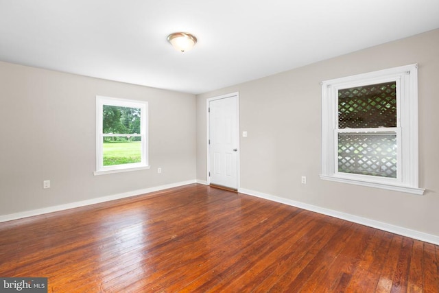 308 Virginia Ave, Mineral, VA 23117 - empty room with hardwood / wood-style floors and baseboards
