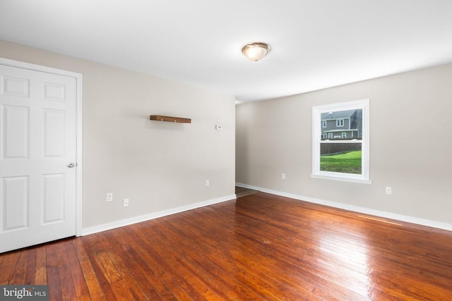 308 Virginia Ave, Mineral, VA 23117 - empty room featuring hardwood / wood-style flooring and baseboards