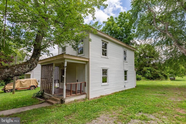 308 Virginia Ave, Mineral, VA 23117 - view of side of home featuring a yard