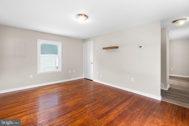 308 Virginia Ave, Mineral, VA 23117 - empty room featuring hardwood / wood-style flooring and baseboards