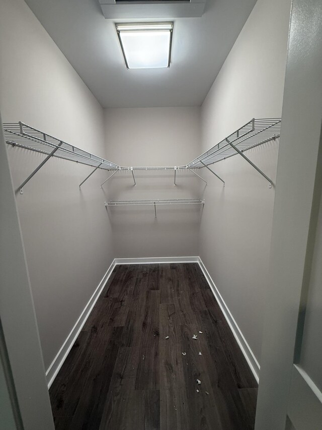 1526 2nd St, Waynesboro, VA 22980 - spacious closet with dark wood-style flooring