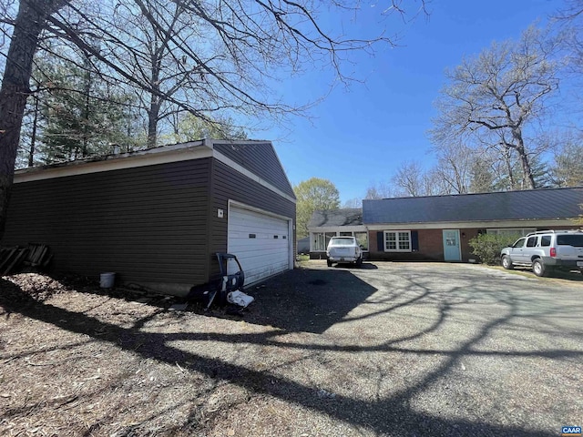 3133 Burnley Station Rd, Barboursville, VA 22923 - view of side of property featuring a garage