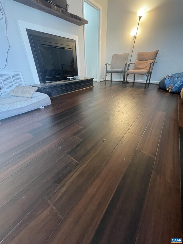 3133 Burnley Station Rd, Barboursville, VA 22923 - living area featuring wood finished floors