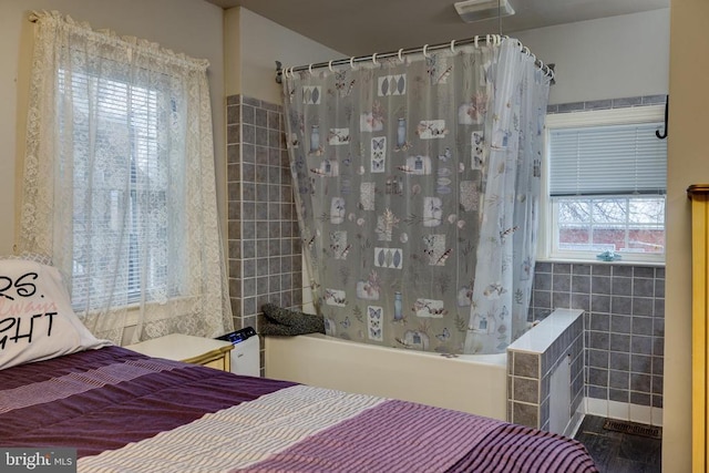 115 Page St E, Luray, VA 22835 - bedroom with tile walls
