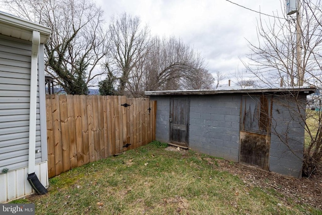 view of outbuilding with an outdoor structure