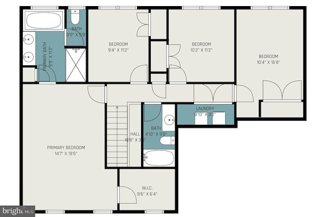 6224 Hot Spring Ln, Fredericksburg, VA 22407 - view of property floor plan