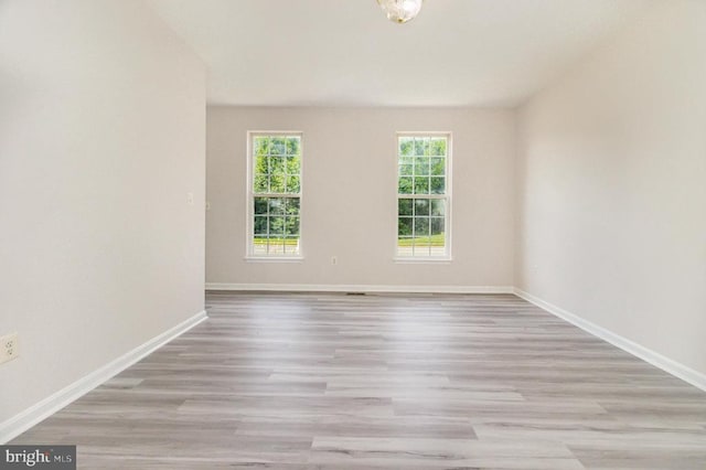 6224 Hot Spring Ln, Fredericksburg, VA 22407 - spare room with baseboards and wood finished floors