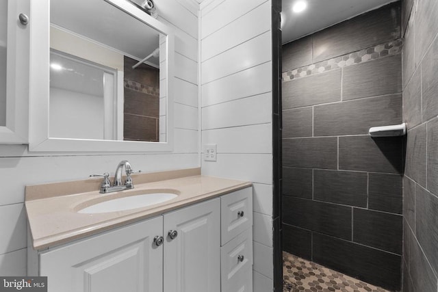 27478 Old Office Rd, Culpeper, VA 22701 - full bath with vanity and a tile shower