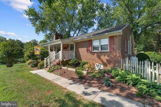27478 Old Office Rd, Culpeper, VA 22701 - bungalow with brick siding and a chimney