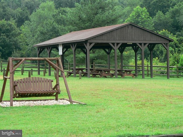273 Pettit Pl, Louisa, VA 23093 - view of community featuring a wooded view