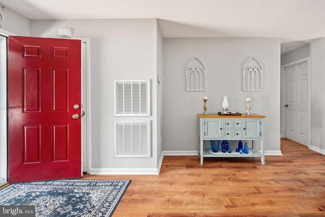 108 Shannon Glen Ct, Louisa, VA 23093 - foyer with light wood-type flooring and baseboards