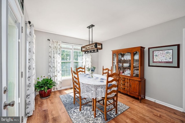 108 Shannon Glen Ct, Louisa, VA 23093 - dining space with wood finished floors and baseboards