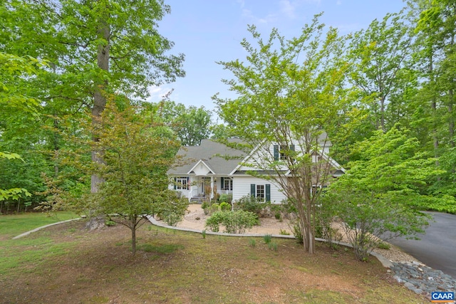 143 Chapel Ct, Palmyra, VA 22963 - view of property hidden behind natural elements
