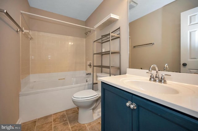 141 Eagle Ct, Locust Grove, VA 22508 - full bath featuring toilet, bathing tub / shower combination, and vanity