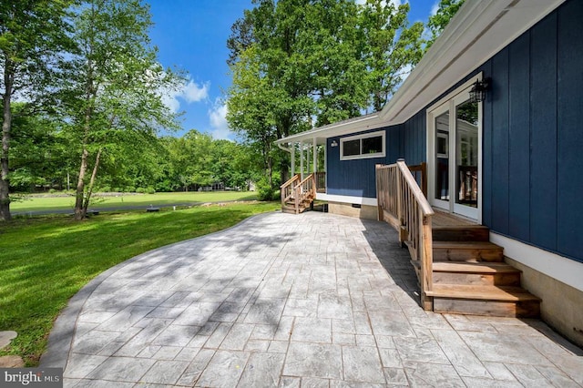 141 Eagle Ct, Locust Grove, VA 22508 - view of patio