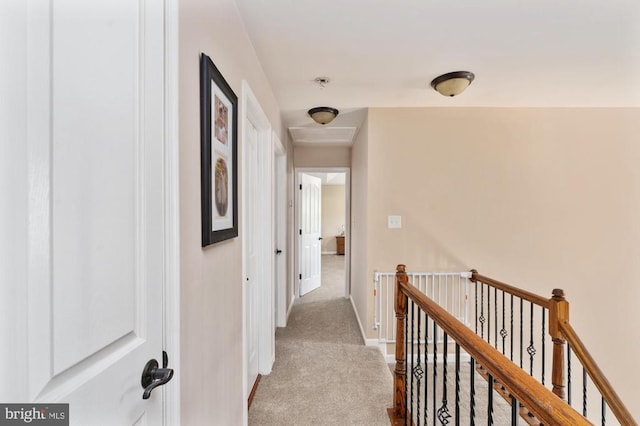 5930 Copper Mountain Dr W, Spotsylvania, VA 22553 - corridor featuring an upstairs landing, carpet floors, and baseboards