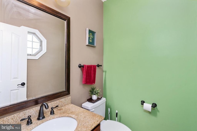 5930 Copper Mountain Dr W, Spotsylvania, VA 22553 - bathroom with toilet and vanity