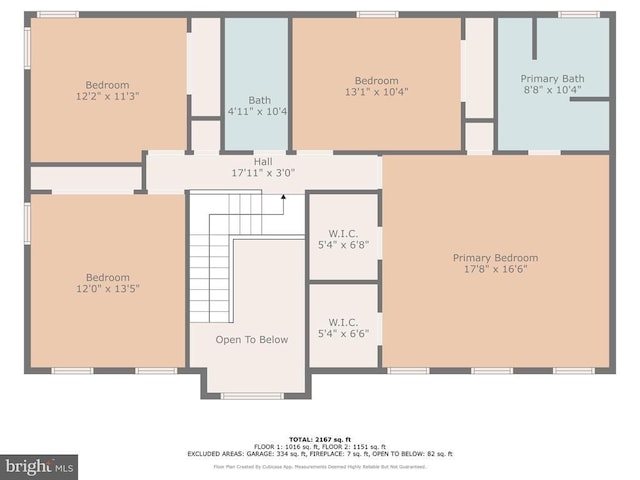 5930 Copper Mountain Dr W, Spotsylvania, VA 22553 - property floor plan