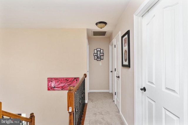 5930 Copper Mountain Dr W, Spotsylvania, VA 22553 - corridor with an upstairs landing, carpet, and baseboards