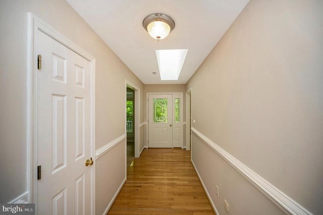 317 Edgehill Dr, Locust Grove, VA 22508 - hallway with light wood finished floors and baseboards