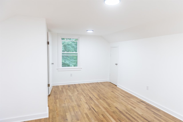 164 28th St E, Buena Vista, VA 24416 - additional living space featuring lofted ceiling and light wood finished floors