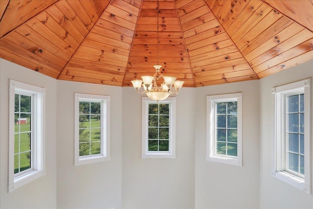 114 Meagans Run Rd, Woodstock, VA 22664 - detailed view of a chandelier and wooden ceiling