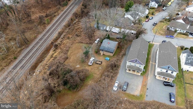 birds eye view of property featuring a residential view