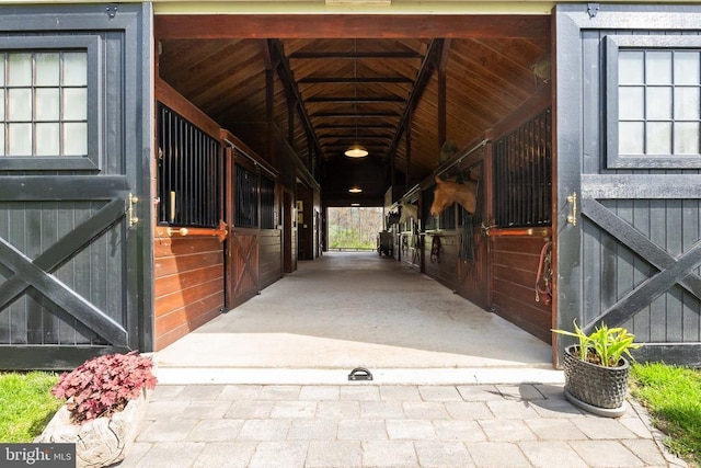  - view of stable