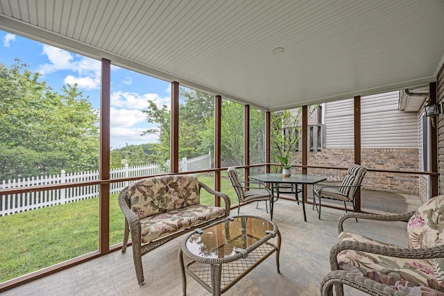 127 Emerald Dr, Harrisonburg, VA 22801 - sunroom / solarium featuring outdoor dining space and an outdoor hangout area