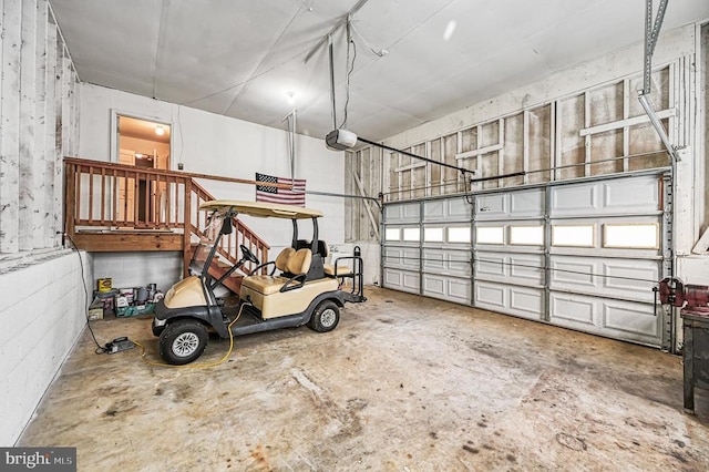 135 Bluewater Blvd S, Mineral, VA 23117 - garage featuring a garage door opener