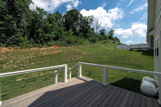 43 Mcilwee Ln, Staunton, VA 24401 - deck with a lawn