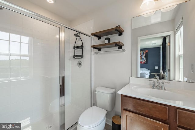 2015 Elm Tree Ct, Charlottesville, VA 22911 - ensuite bathroom with vanity and a shower stall