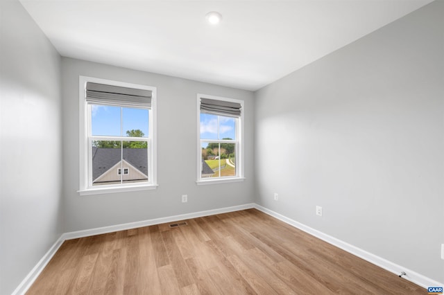 4454 Alston St, Crozet, VA 22932 - unfurnished room with light wood-style flooring and baseboards