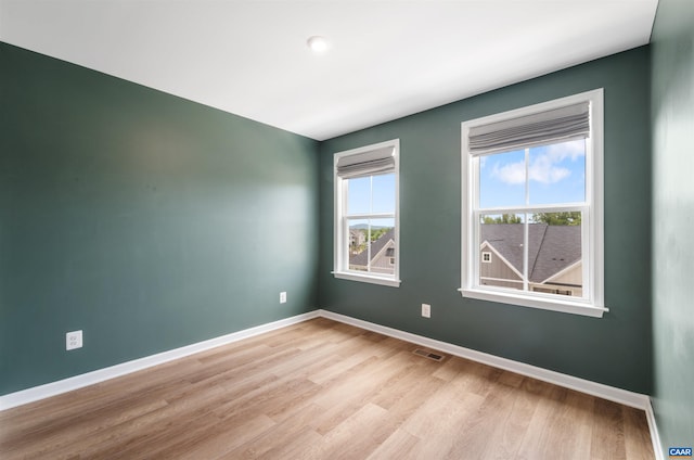 4454 Alston St, Crozet, VA 22932 - empty room with light wood finished floors and baseboards