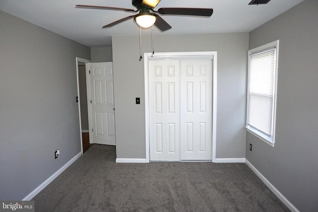 7435 Courthouse Rd, Spotsylvania, VA 22551 - unfurnished bedroom featuring carpet flooring, multiple windows, a closet, and baseboards