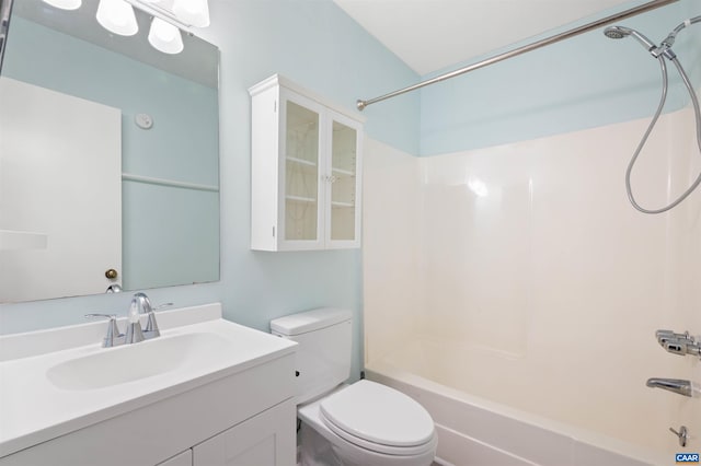 147 Scarborough Pl, Charlottesville, VA 22903 - full bathroom with shower / washtub combination, vanity, and toilet