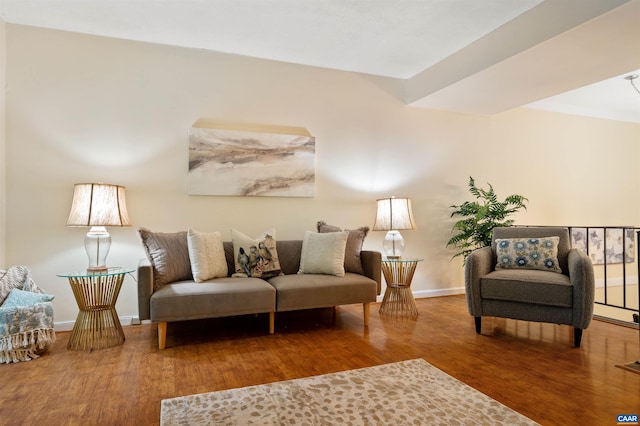 147 Scarborough Pl, Charlottesville, VA 22903 - living room with wood finished floors and baseboards